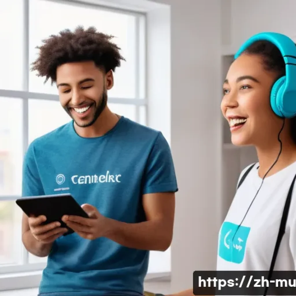 대중음악 보컬 트레이닝 - **AI Vocal Coach in Action:**
    "A vibrant, dynamic illustration of a young adult, late teens to e...